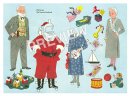 (image for) Mr. and Mrs. Claus Paper Doll