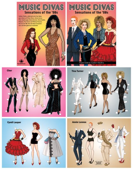 Modal Additional Images for Music Divas - Sensations of the '80s by Guillem Medina