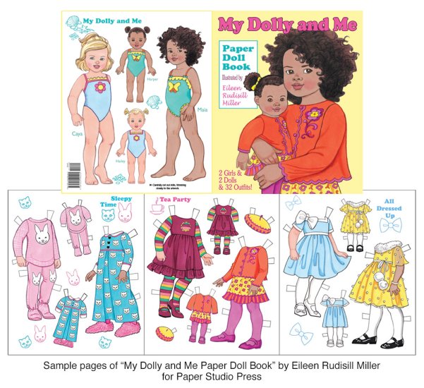 Modal Additional Images for My Dolly and Me Paper Dolls by Eileen Rudisill Miller