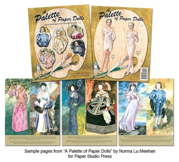 Modal Additional Images for A Palette of Paper Dolls - Costumes from Great Paintings
