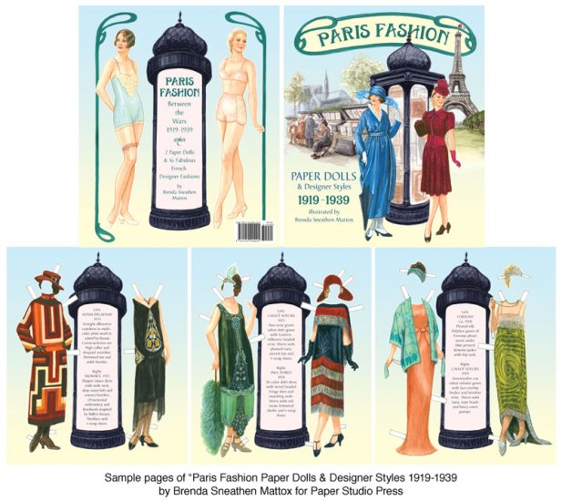 Modal Additional Images for Paris Fashion 1919-1939 by Brenda Sneathen Mattox