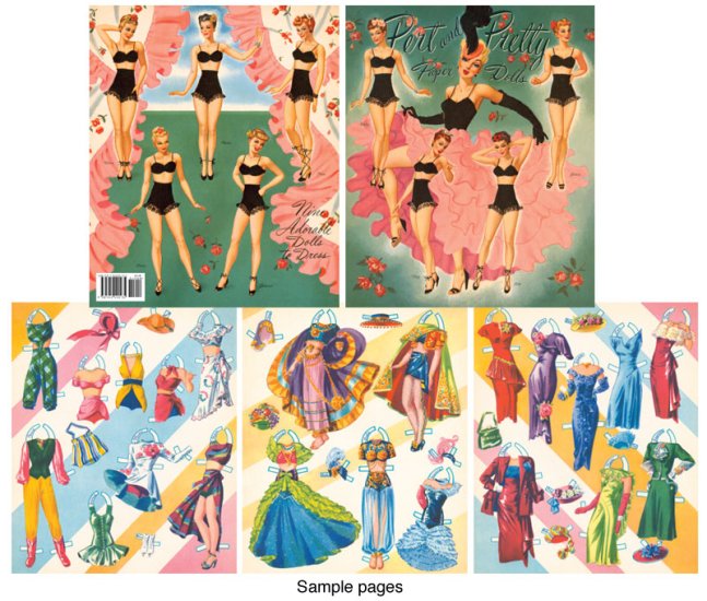 Modal Additional Images for Pert and Pretty Paper Dolls