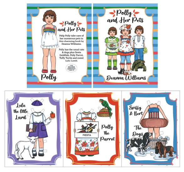 Modal Additional Images for Polly and Her Pets by Deanna Williams