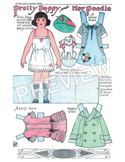 (image for) Pretty Peggy and Her Poodle