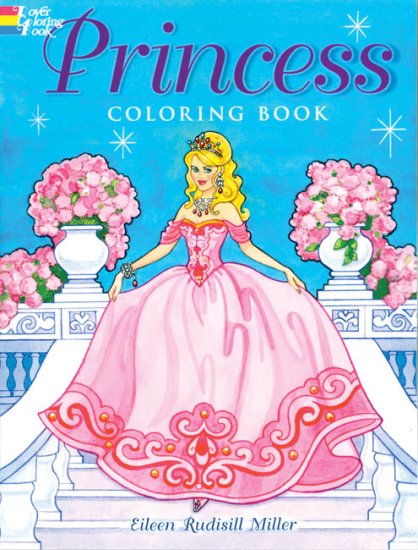 (image for) Princess Coloring Book by Eileen Rudisill Miller