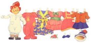 (image for) Raggedy Ann die-cut