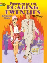 (image for) Roaring Fashions of the Twenties Coloring Book
