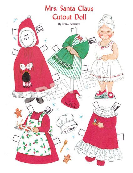 (image for) Santa & Mrs. Claus by Neva Schultz