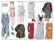 (image for) School Nurse Paper Doll