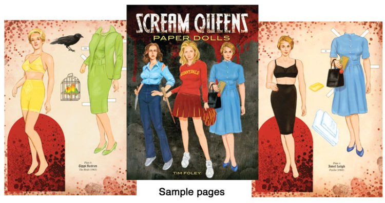 Modal Additional Images for Scream Queens Paper Dolls by Tim Foley - LTD QTY