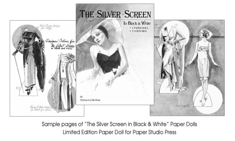 Modal Additional Images for The Silver Screen in Black & White by Norma Lu Meehan - Limited Edition
