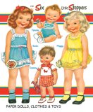 Six Little Steppers Paper Dolls (image for) Six Little Steppers Paper Dolls