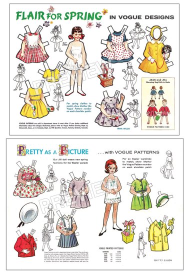 Modal Additional Images for Spring Vogue Patterns