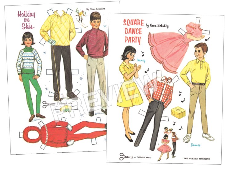 (image for) Square Dance/Holiday on Skis