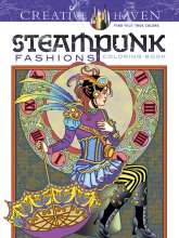 (image for) Steampunk Fashions Coloring Book