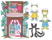 (image for) Miss Susie Smellington Paper Doll & Play Scene by Alina Kolluri