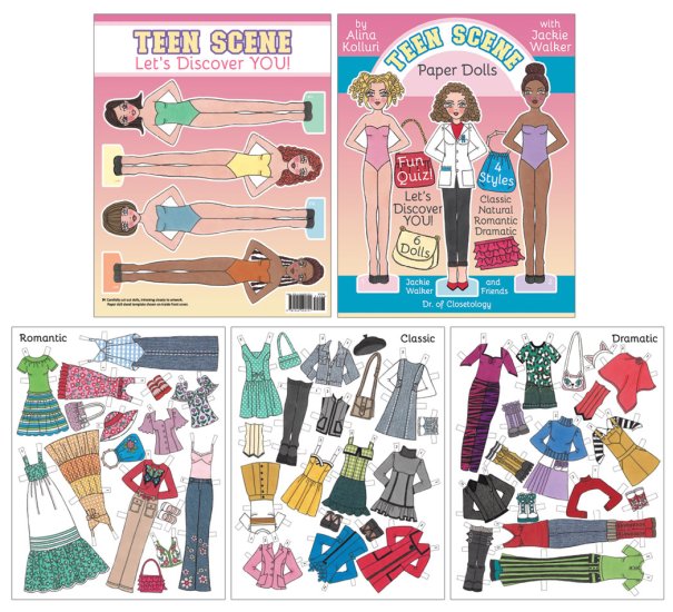 Modal Additional Images for Teen Scene Paper Dolls by Alina Kolluri & Jackie Walker