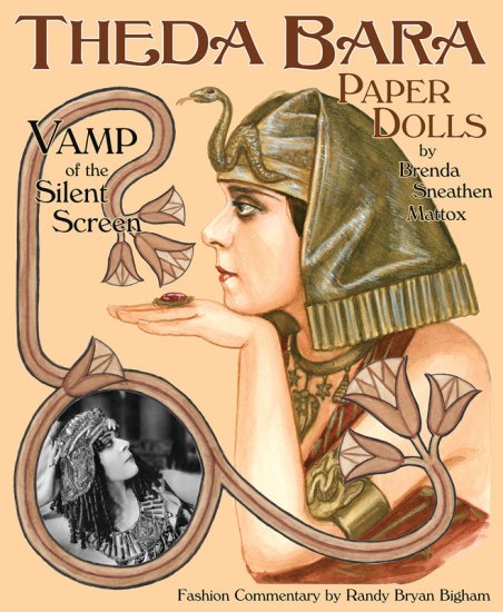 (image for) Theda Bara Paper Dolls by Brenda Sneathen Mattox