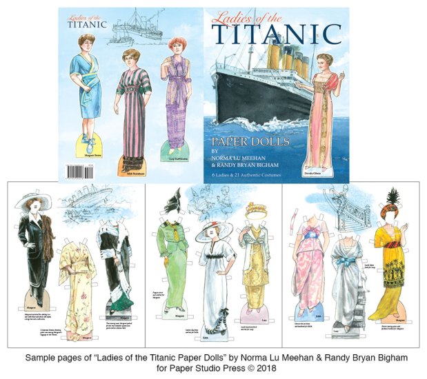 Ladies of the Titanic Paper Dolls by Norma Lu Meehan