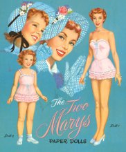 (image for) The Two Marys Paper Dolls