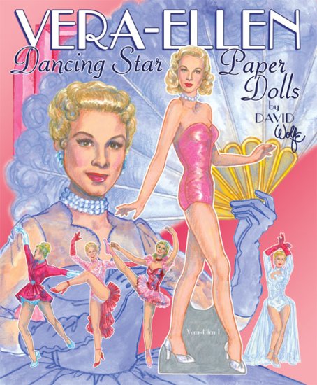 (image for) Vera-Ellen Dancing Star Paper Dolls by David Wolfe