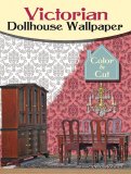 (image for) Victorian Dollhouse Wallpaper Coloring