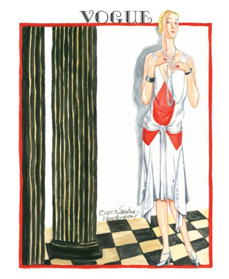 (image for) Vogue Covers Paper Doll by Sandra Vanderpool