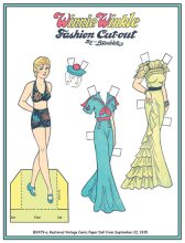 (image for) Winnie Winkle Paper Doll Set