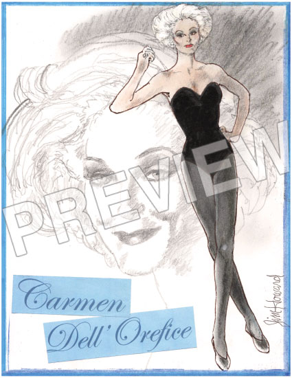 (image for) Carmen Dell'Orefice by Jim Howard