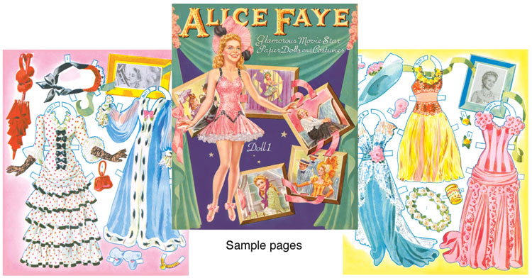 Modal Additional Images for Alice Faye Paper Doll