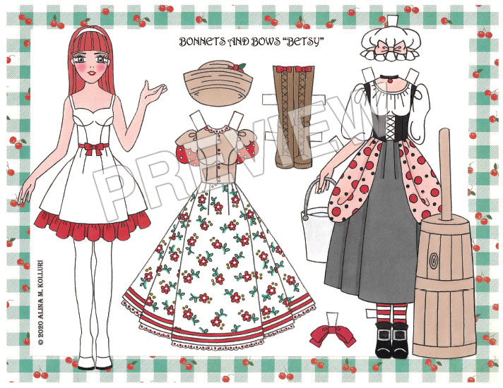 (image for) Betsy Bonnets and Bows by Alina Kolluri