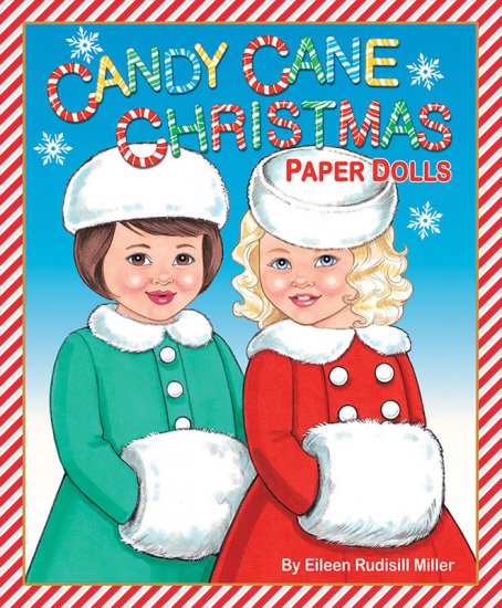 (image for) Candy Cane Christmas Paper Dolls by Eileen Rudisill Miller