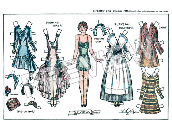 (image for) Flora of the '20s - by Dorothy Hughes