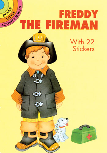 (image for) Freddy the Fireman Sticker Paper Doll