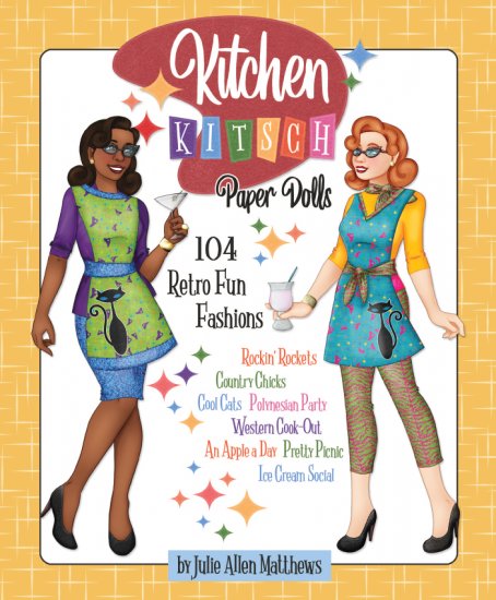Modal Additional Images for Kitchen Kitsch Paper Dolls by Julie Allen Matthews