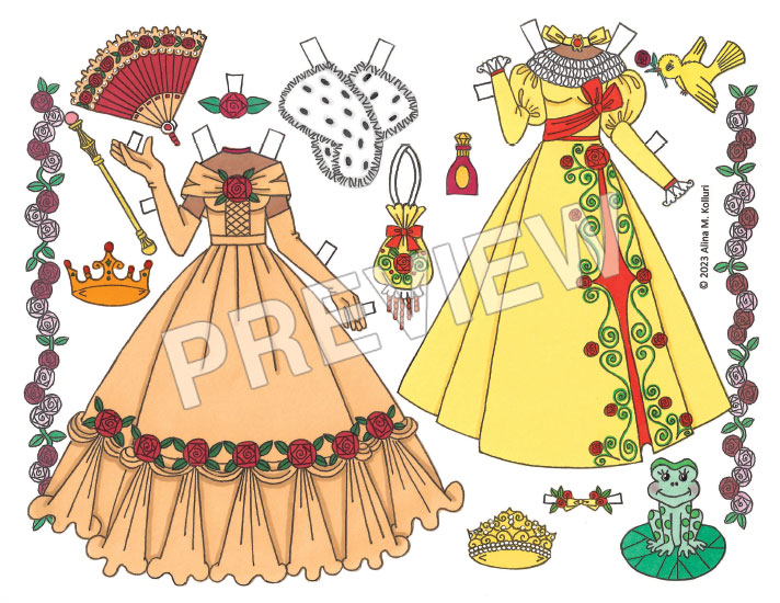 Modal Additional Images for Sophie Rose Princess Set by Alina Kolluri