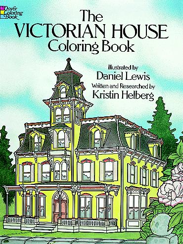 (image for) Victorian House Coloring Book