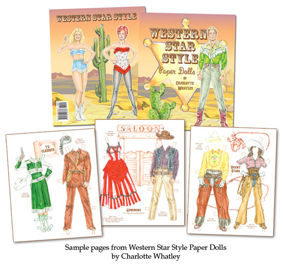 Modal Additional Images for Western Star Style Paper Dolls by Charlotte Whatley